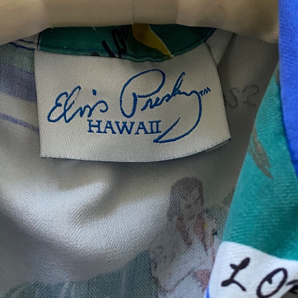 Hawaii Shirt 100% Silk Elvis Presley - Picture 3 of 7